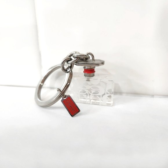 Coach Perfume Bottle Charm Keychain 92085 Very Rare - Picture 4 of 11